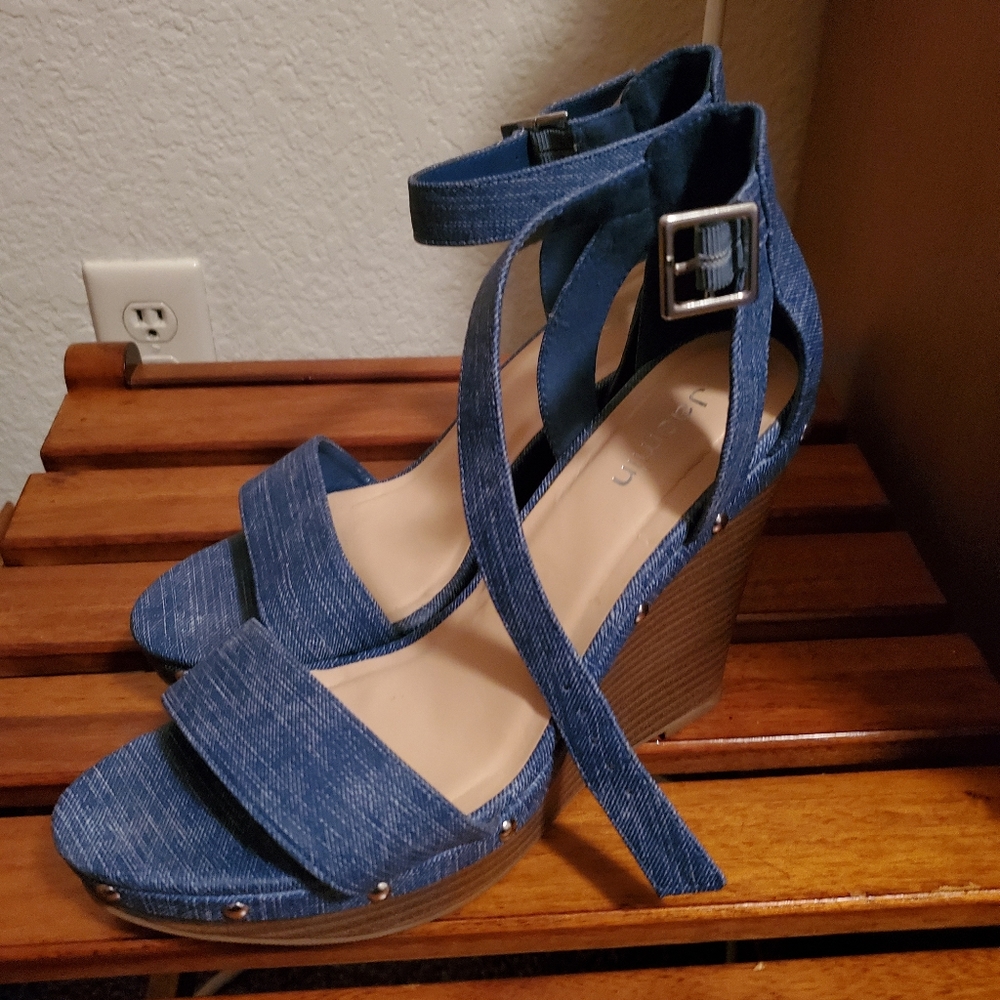 Heels shoes wedges